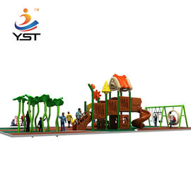 Children plastic outdoor playground slides for sale