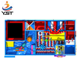 Indoor Customized Design Product Kids Plastic Playground Equipment For Sale